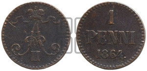 Пенни 1864 года
