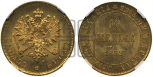 10 марок 1882 года S