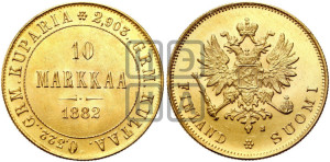 10 марок 1882 года S