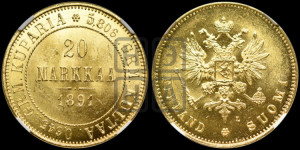 20 марок 1891 года L