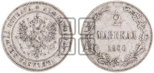 2 марки 1908 года L
