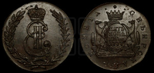 5 копеек 1777 года КМ (для Сибири)