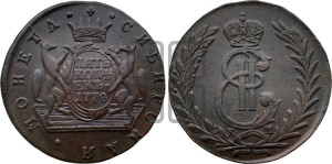 5 копеек 1778 года КМ (для Сибири)