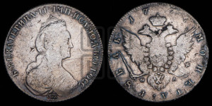 1 рубль 1777 года СПБ/ѲЛ (новый тип)