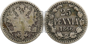 25 пенни 1866 года S