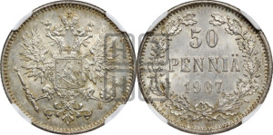 50 пенни 1907 года L
