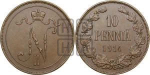 10 пенни 1914 года