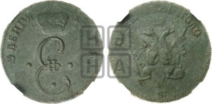Пара - 3 денги 1771 года S (пробные)