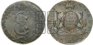 10 копеек 1776 года КМ (для Сибири)