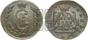 1 копейка 1778 года КМ (для Сибири)