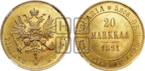 20 марок 1891 года L