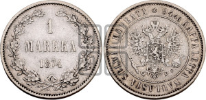 1 марка 1874 года S