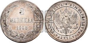 2 марки 1908 года L