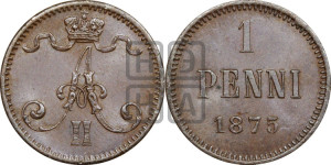 Пенни 1875 года
