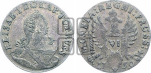 6 грошей 1759 года