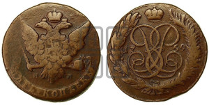 5 копеек 1759 года ММ (ММ)
