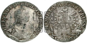 6 грошей 1761 года