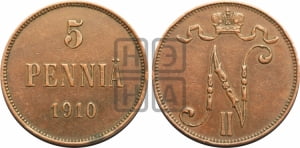 5 пенни 1910 года