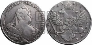 1 рубль 1740 года (московский тип)