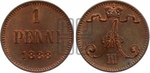 1 пенни 1888 года