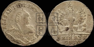 1/3 талера 1761 года