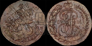 2 копейки 1788 года ММ (ММ, Красный  монетный двор)