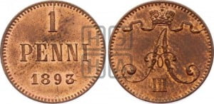 1 пенни 1893 года