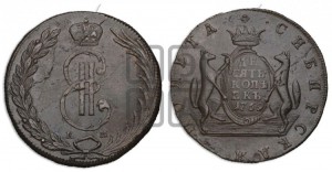 10 копеек 1769 года КМ (для Сибири)