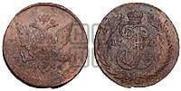 5 копеек 1765 года СПМ (СПМ, Санкт-Петербургский монетный двор)