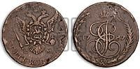 5 копеек 1787 года ЕМ (ЕМ, Авеста, Швеция)