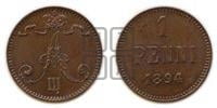 1 пенни 1894 года