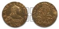 Полтина 1756 года (для дворцового обихода)