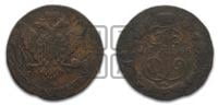 5 копеек 1766 года СПМ (СПМ, Санкт-Петербургский монетный двор)
