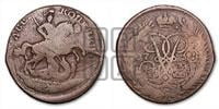 2 копейки 1758 года (гурт сетчатый)