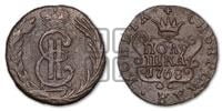 Полушка 1768 года КМ (для Сибири)