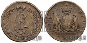 2 копейки 1776 года КМ (для Сибири)