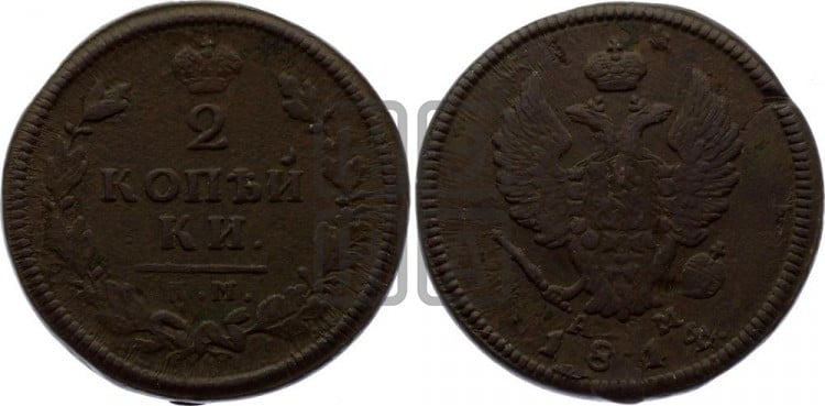 1 копейка 1813 года (Орел обычный, КМ, Сузунский двор)