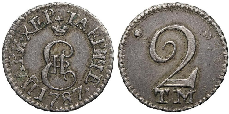 2 копейки 1787 года, ТМ
