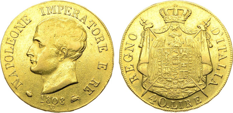 40 лир 1808 года
