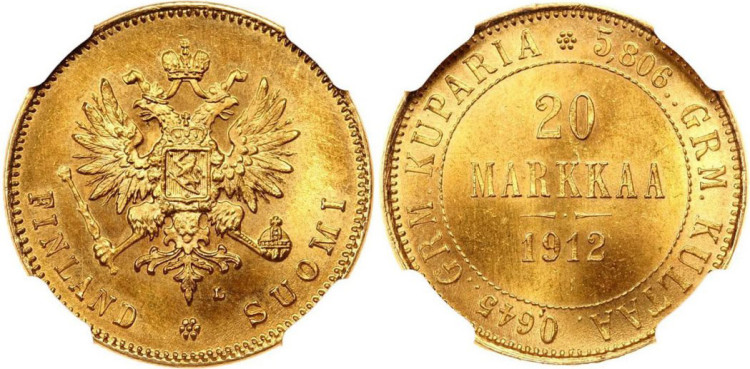 20 марок 1912 года, L
