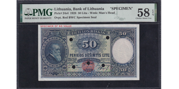 50 литов 1928 года