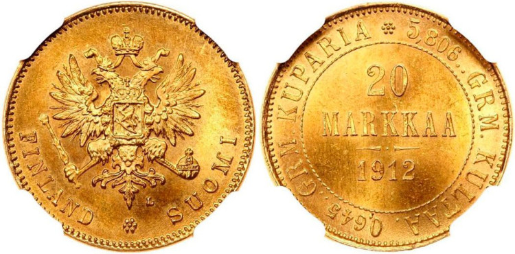 20 марок 1912 года, L