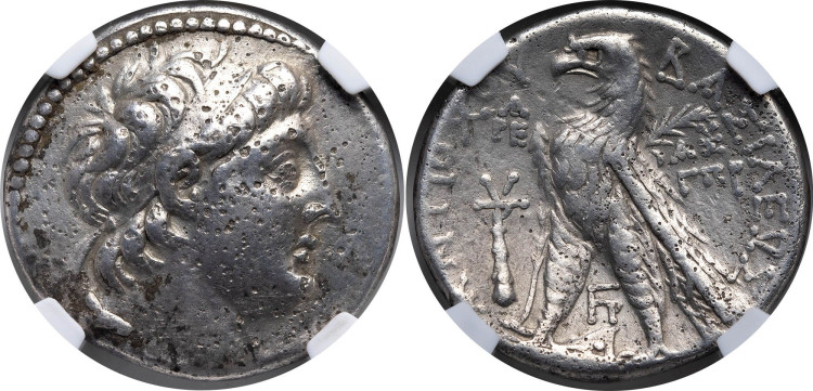 Тетрадрахма. 138-129 гг. до н.э.