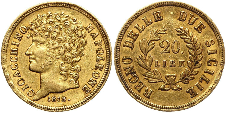 20 лир 1813 года