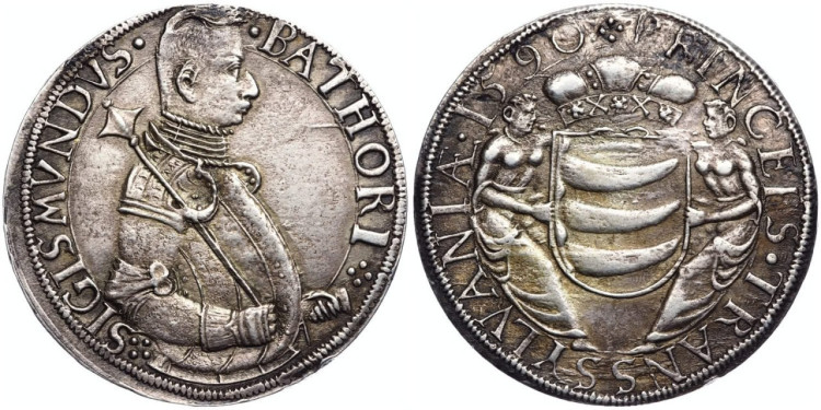 Талер 1590 года