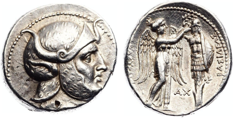 Тетрадрахма 305-295 гг. до н. э.