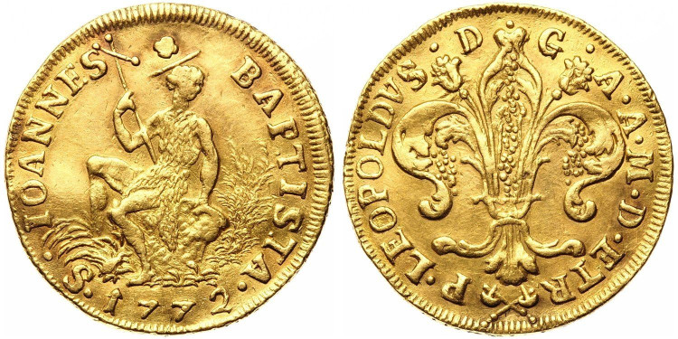 1 руспоне 1772 года