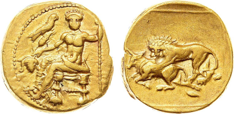 Двойной дарик 331-328 до н.э.