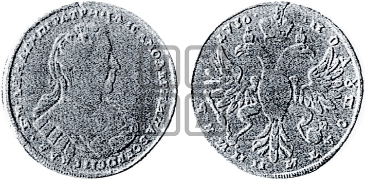 Полуполтинник 1730 года - Биткин #389 (R4)