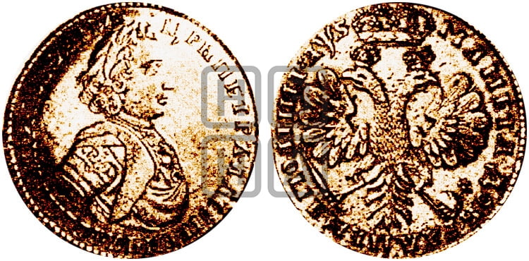 Полтина 1706 года (голова малая, бюст широкий) - Биткин #H569 (R4) новодел